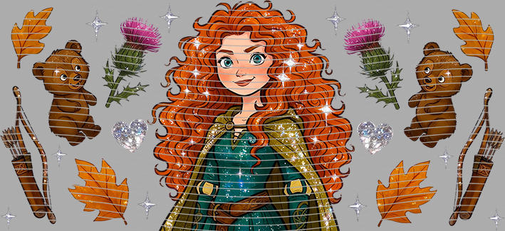 16oz Disney style-D-3147